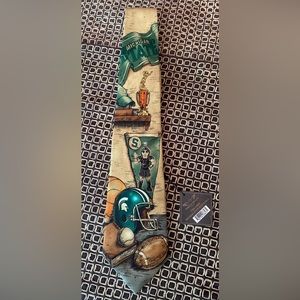 Eagles Wings Men’s Michigan State Spartans Nostalgia 2 100% Silk Necktie New!!